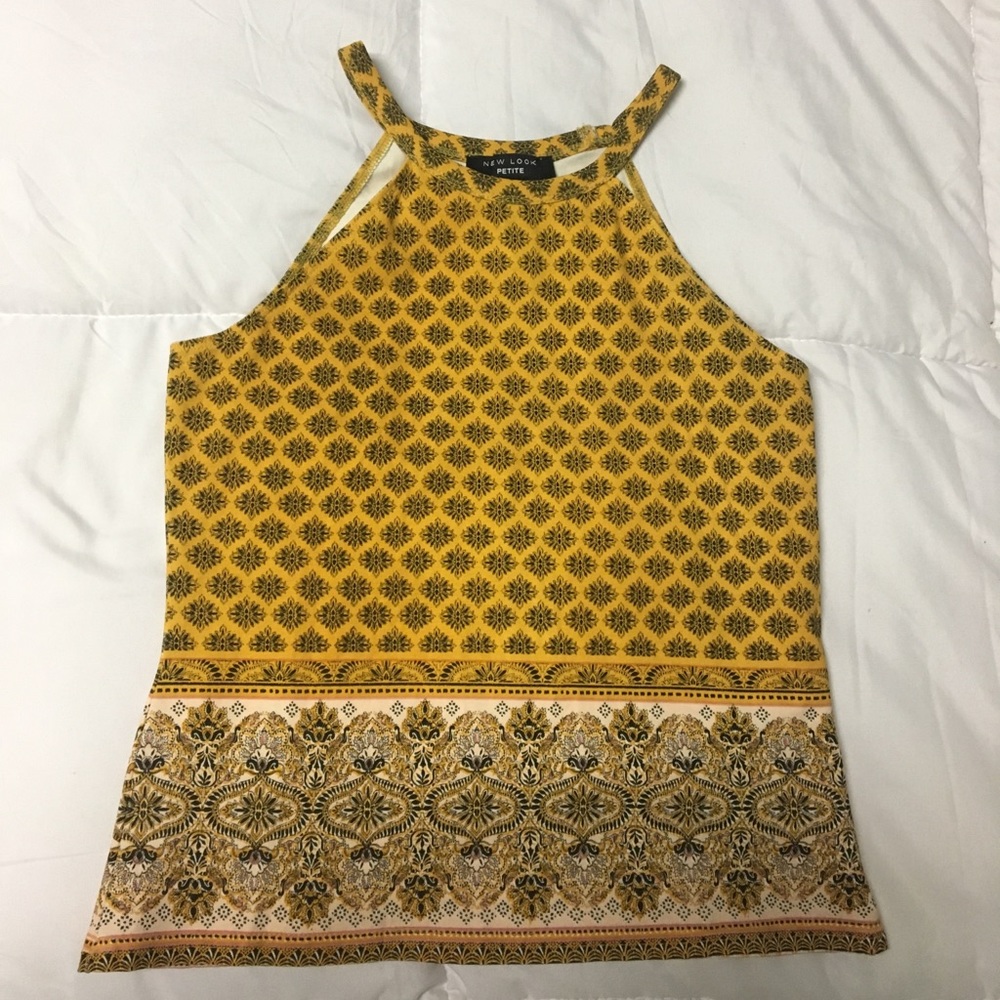 Petite spaghetti strap top